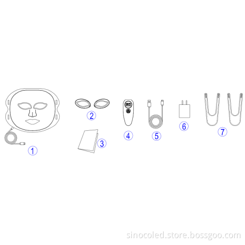 Everyday Anti-Aging LED Mask for Facial Rejuvenation at Home